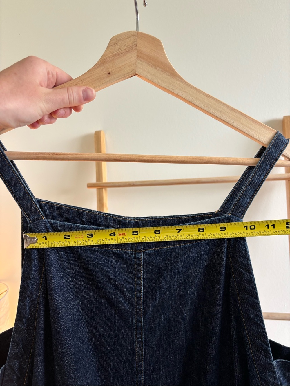 Rachel Comey Indigo Denim Maxi Dress - Picture 9 of 10